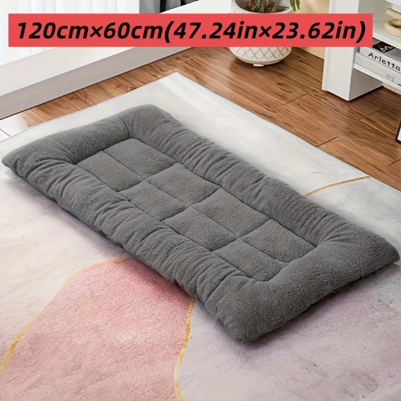 Extra-Large Plush Dog Sofa Bed - Thick, Super Soft Pet Mat For Small To Large Breeds, Comfortable Polyester Fiber Fill, Ideal Gift For Dog Enthusiasts, Dog Comfort Mat|Modern Pet Bed|Durable Pet Bed, Large Dog Bed - Image 7